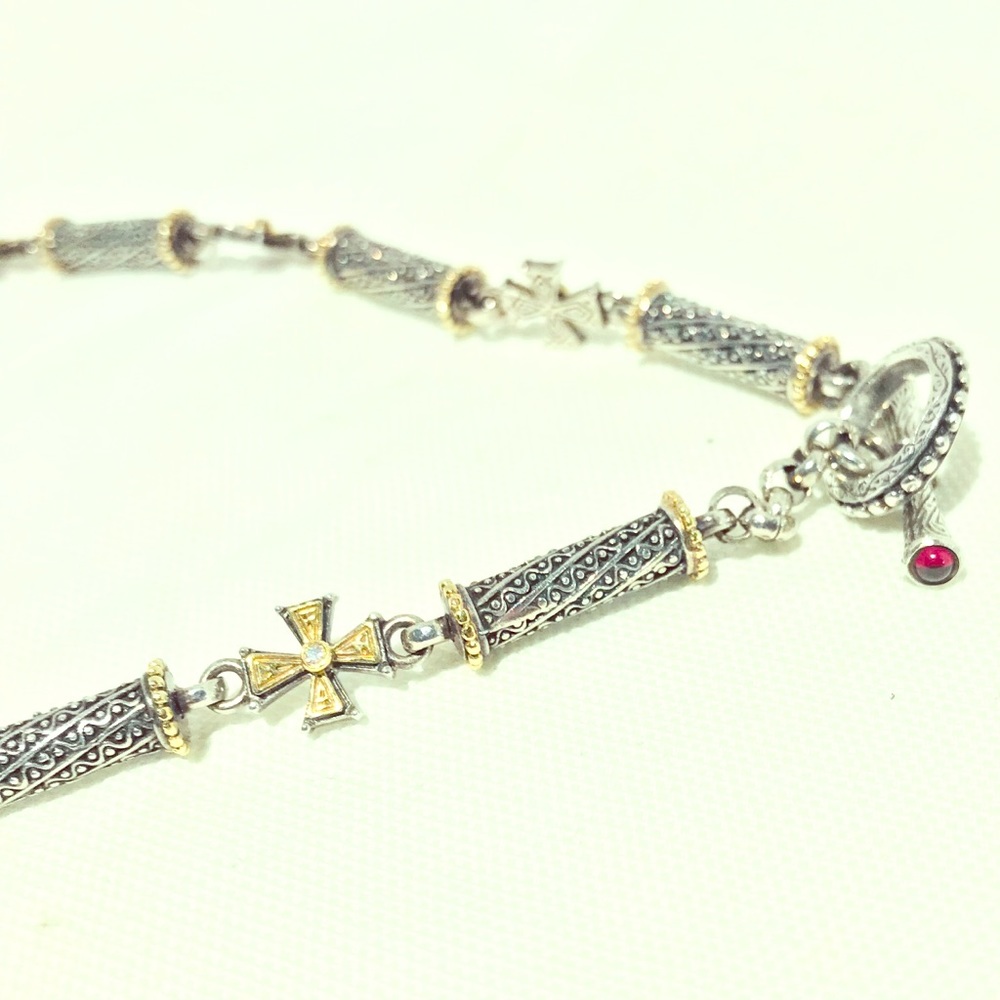 Konstantino diamond, 18k & sterling necklace